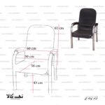 مبل انتظار آرام لوله ای - تصویر 4