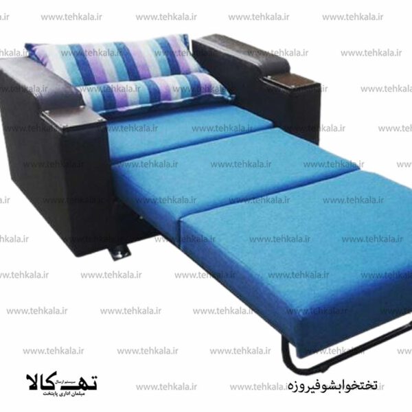 مبل تختخوابشو فیروزه - تصویر 2