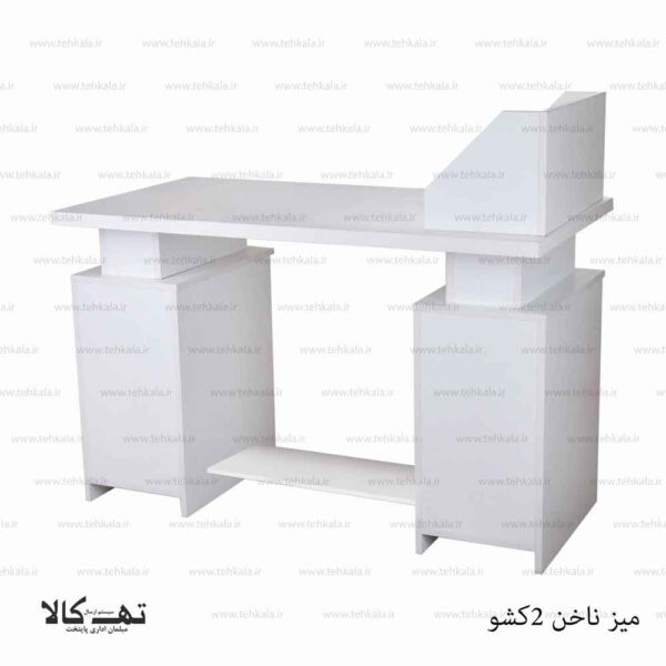 میز ناخن دو کشو - تصویر 3