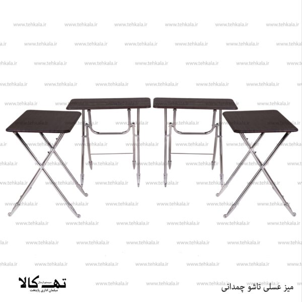 میز عسلی تاشو چمدانی - تصویر 4