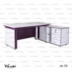 میز مدیریتی M34 - تصویر 4