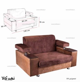 مبل تختخوابشو 335 5