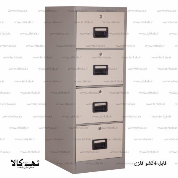 فایل اداری فلزی 4 کشو - تصویر 5
